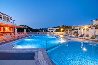 Swimming Pool by night - Esperia Hotel Zakynthos